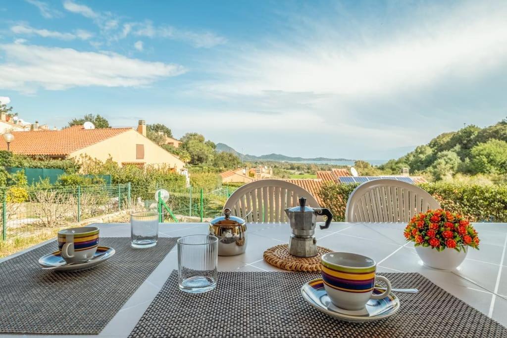 Sea View- 5 Minutes From The Beach Garden, Wi-Fi, Bbq Costa Rei Exteriér fotografie