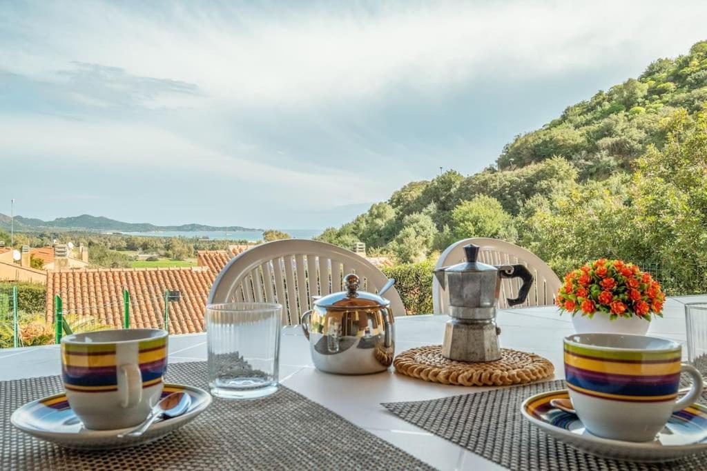 Sea View- 5 Minutes From The Beach Garden, Wi-Fi, Bbq Costa Rei Exteriér fotografie